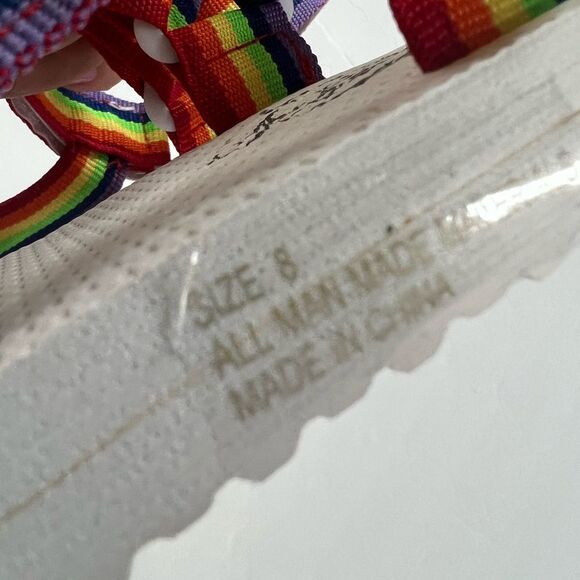 Sole Mates RainbowCore Velcro Strap Hiking Comfort Quick Dry Sandals NWOT Size 8 - Picture 8 of 10